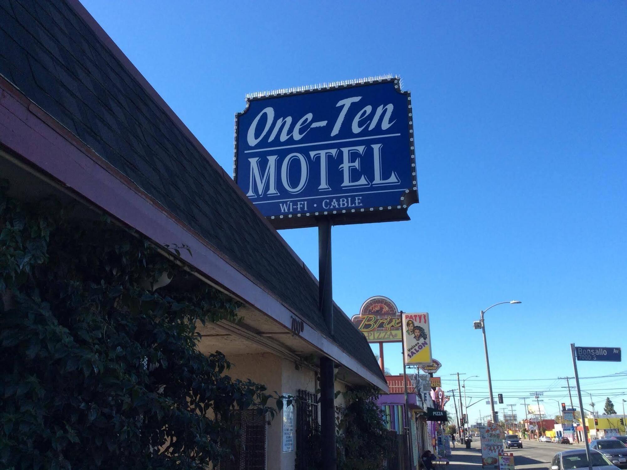 One Ten Motel Los Angeles Exterior foto